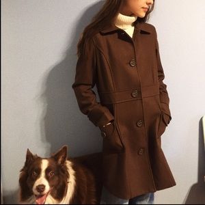 Anthropologie Tulle Sz XS Pea Coat